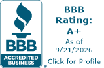 BBB A+ Rated Accredited Business